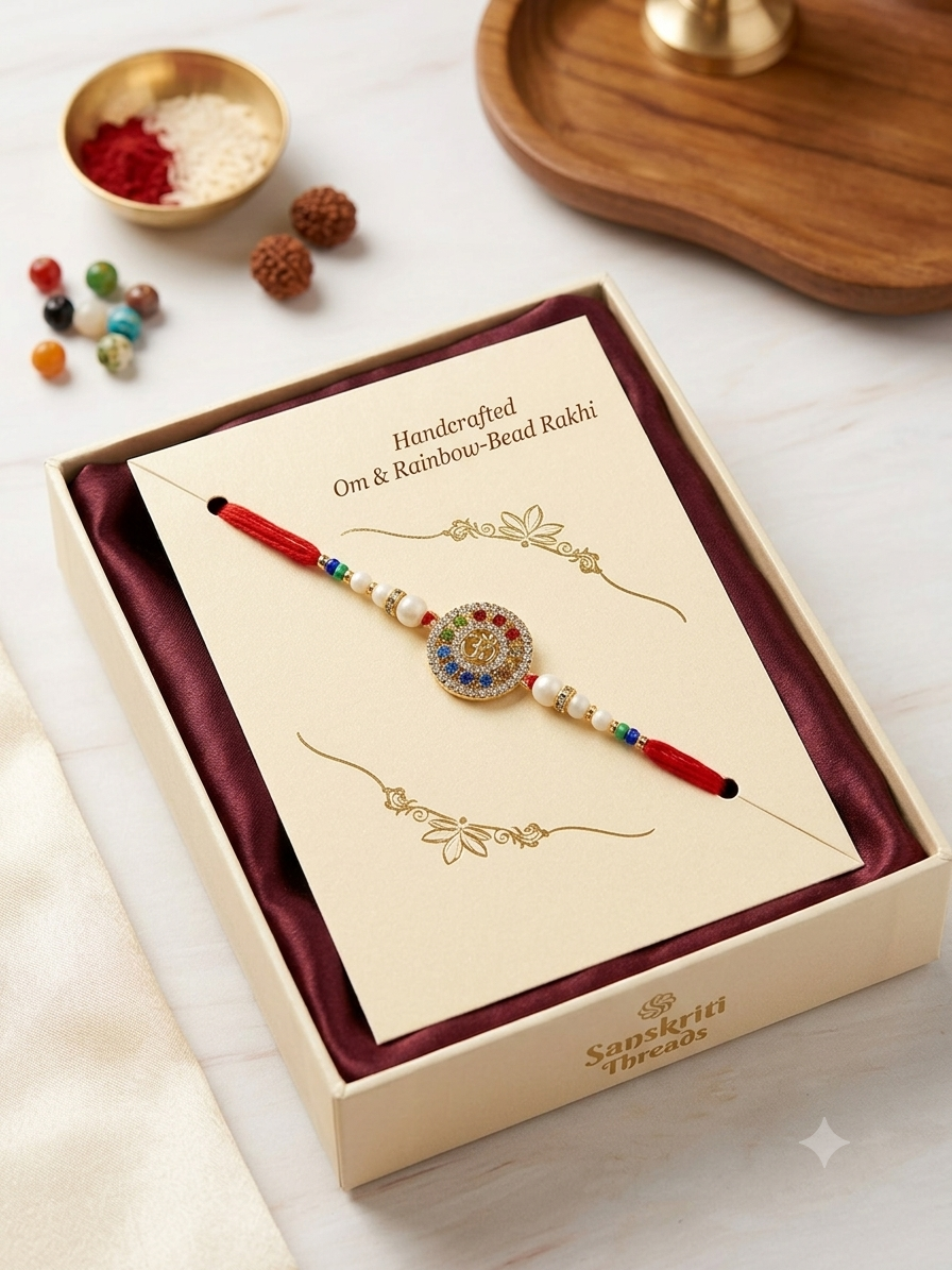 SA Rakhi Luxury Diamond Rakhi