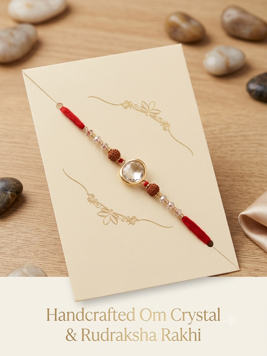 SA Rakhi Luxury Diamond Rakhi