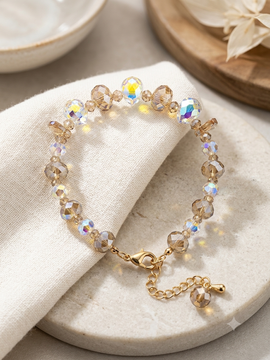 S.A. Crystal Bracelet – Sparkle with Elegance ✨💎